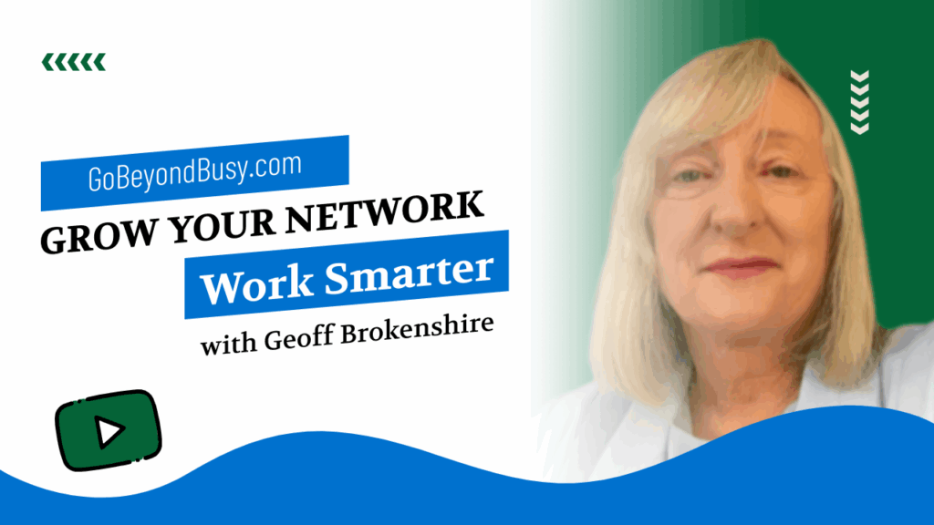 Networking for business growth - podcast 16 with Geoff Brokenshire