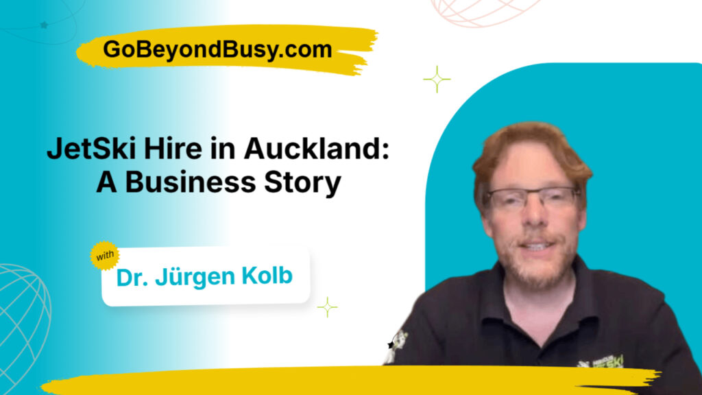 Jet Ski Hire in Auckland A Business Story with Dr. Jürgen Kolb