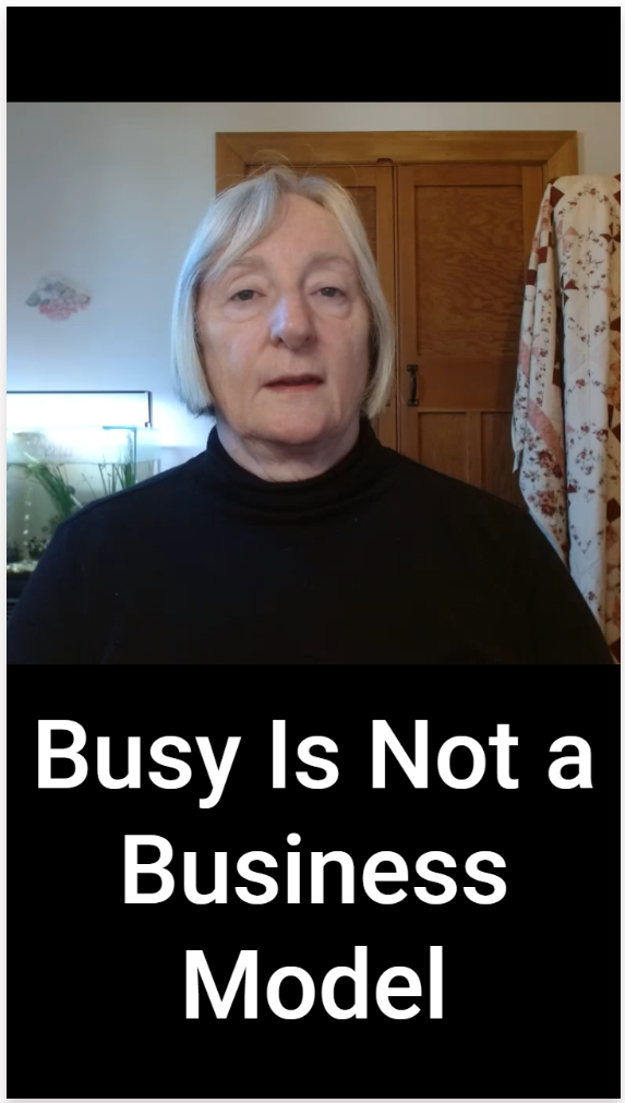 Busy Is Not a Business Model