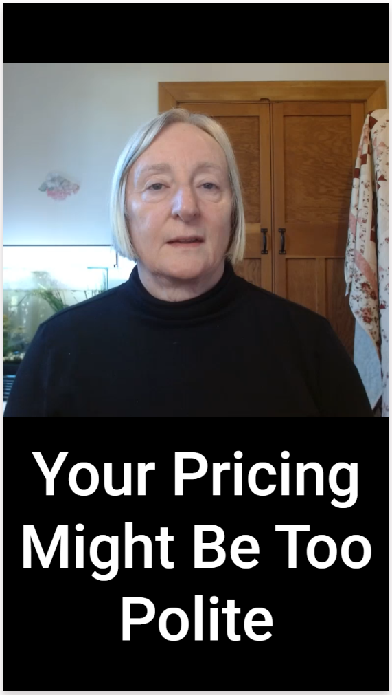 Your Pricing Might Be Too Polite