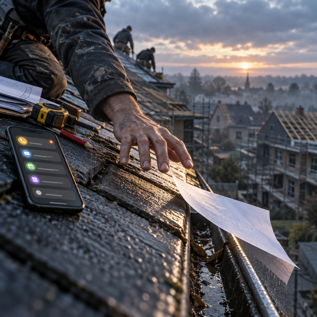 Business consulting for roofing companies can reduce admin, support your team and create more time for customers, without growing the business.